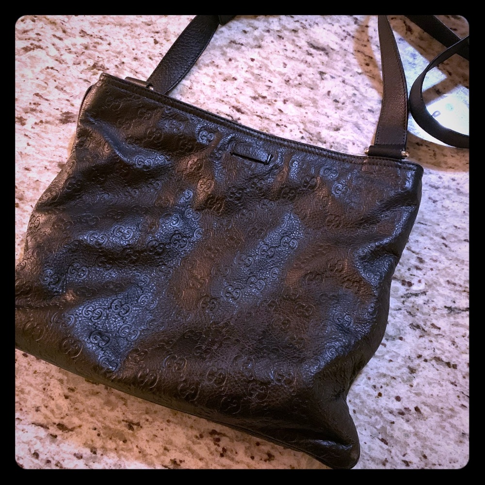 Gucci Crossbody Imprime Crossbody leather bag